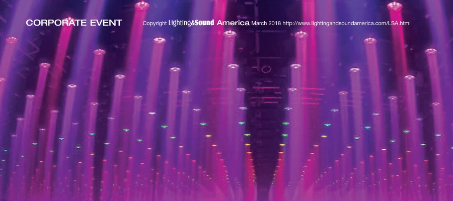 Chroma-Q Color Force in Lighting & Sound America Magazine Amazon Web Services Playtime Event Party Report