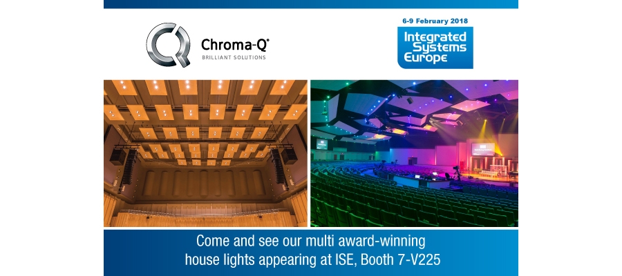 Chroma-Q Showcases Creative Lighting Technologies at ISE 2018