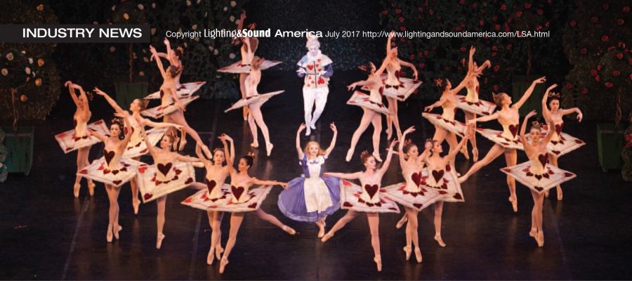 Chroma-Q Color Force II in Lighting & Sound America in Curiouser and Curiouser: Alice in Wonderland