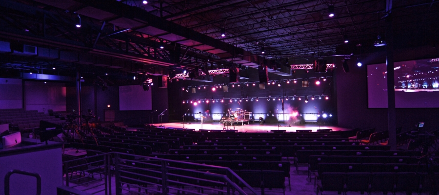 Chroma-Q Inspire House Lights Provide Immersive Worship Experience at Raleigh First Assembly Church