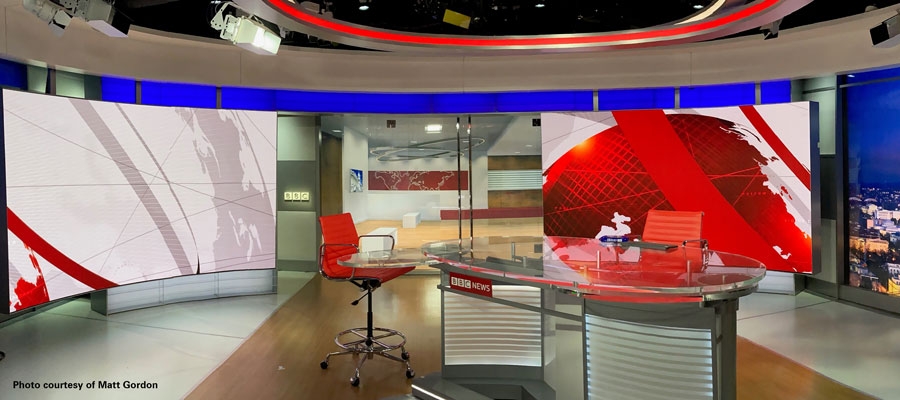 New Studio Design for BBC World News America