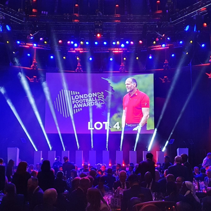 London Football Awards in control with Vista by Chroma-Q