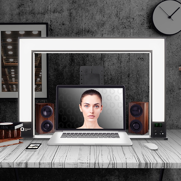 Let the world see you in the best light with Chroma-Q’s Sandi