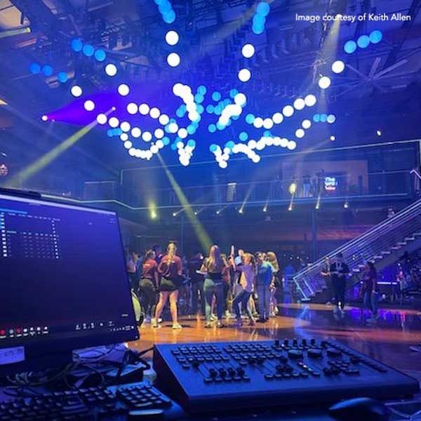 Awaken Conference Lighting Rig Controlled by Vista