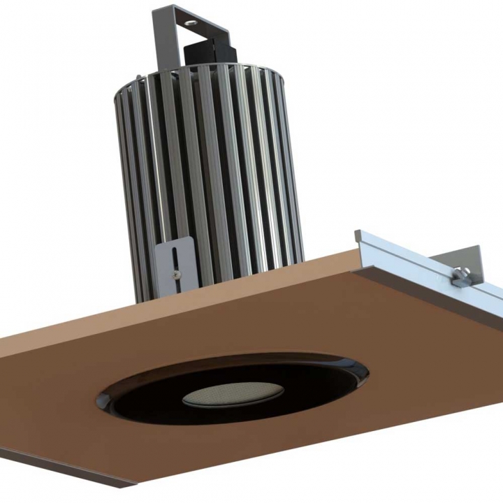 Inspire Suspended Ceiling Bracket with Trim Ring